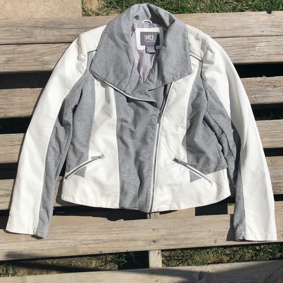 BKE Jackets & Blazers - BKE Faux Leather & Cotton Jacket